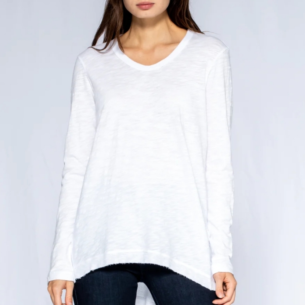 Wilt THE LONG SLEEVE ASYMMETRICAL SLOUCHY TUNIC TOP